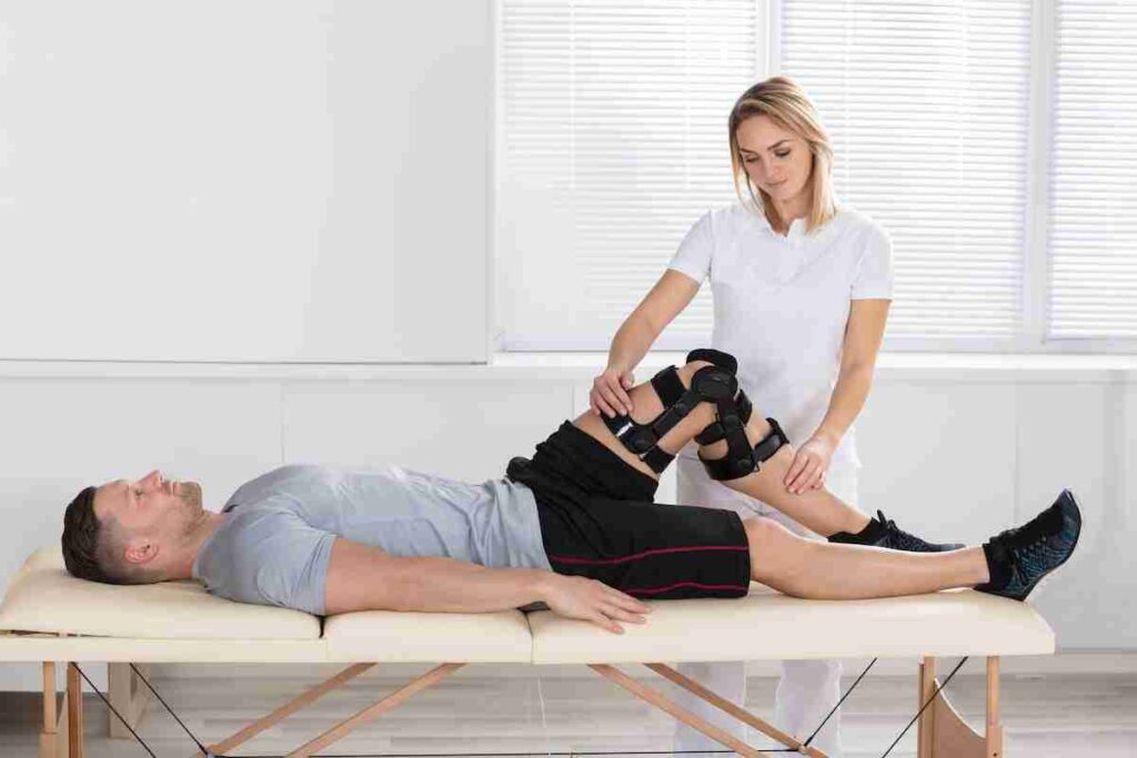rehabilitación para rodilla